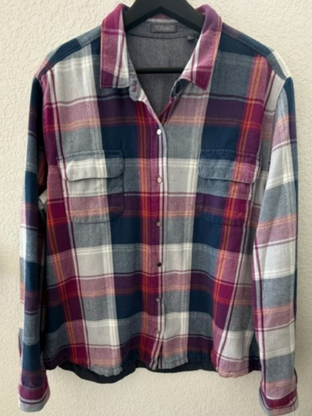 Toad&Co Organic Cotton Flannel Shirt Jacket (XL)